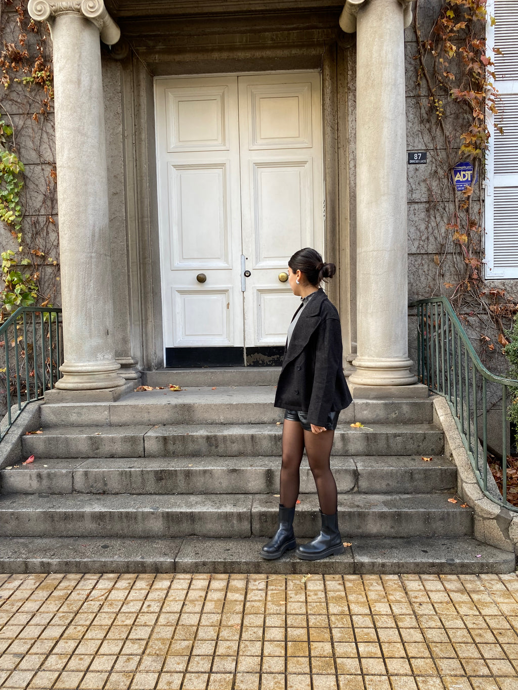 ABRIGO DALIA - Negro