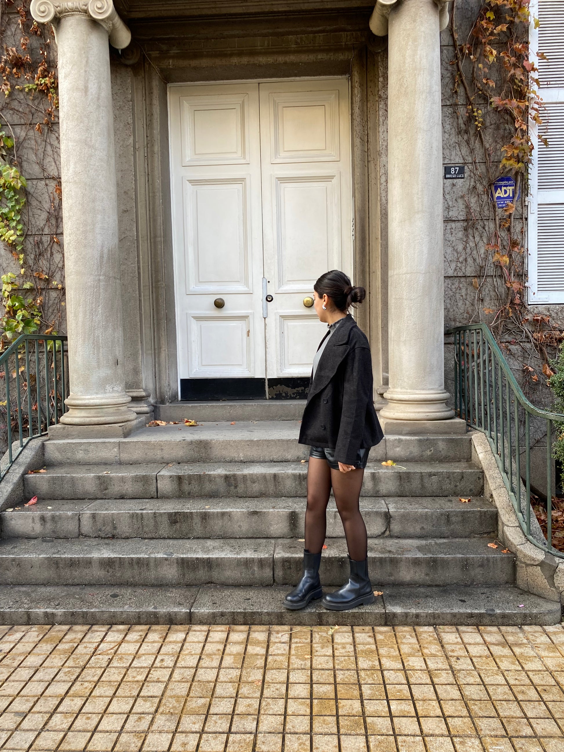 ABRIGO DALIA - Negro